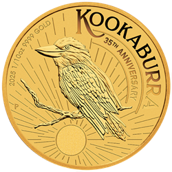 2025 1/10 OZ GOLD KOOKABURRA