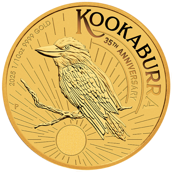 2025 1/10 OZ GOLD KOOKABURRA