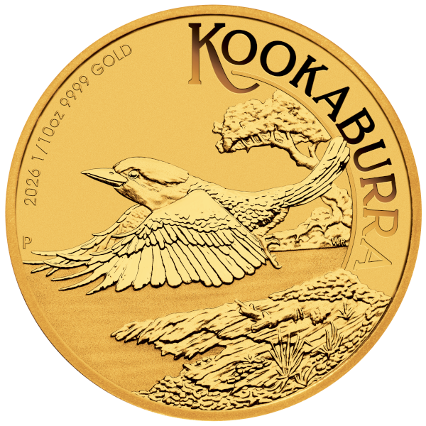 2026 1/10 OZ GOLD KOOKABURRA