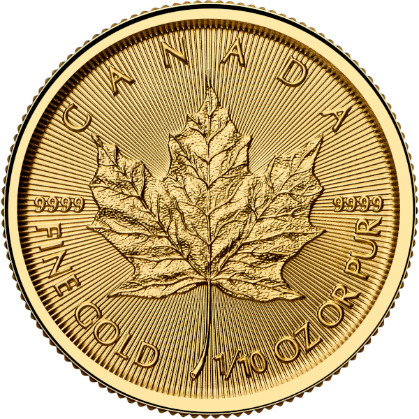 CANADIAN GOLD - 2026 1/10 OZ CANADIAN GOLD MAPLE LEAF - .1GML26