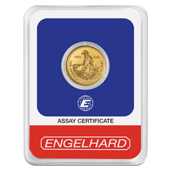 2025 1/10 OZ GOLD ROUND ENGELHARD PROSPECTOR