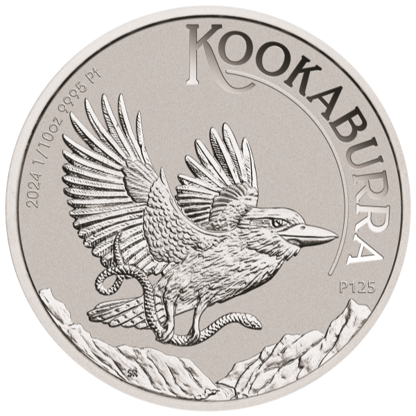 AUSTRALIAN PLATINUM - 2024 1/10 OZ PLATINUM KOOKABURRA - .1PTKOO24