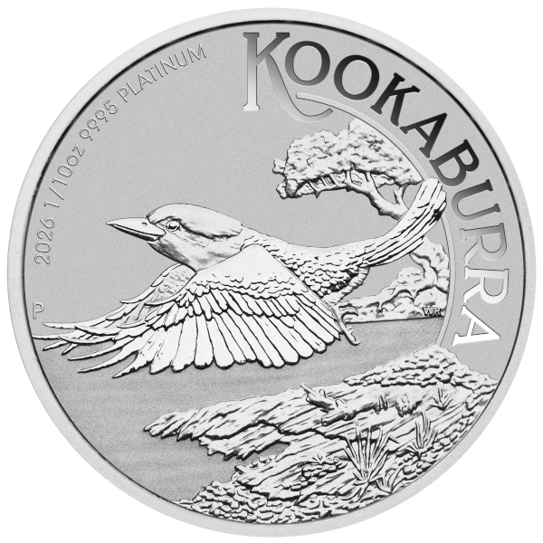 AUSTRALIAN PLATINUM - 2026 1/10 OZ PLATINUM KOOKABURRA - .1PTKOO26