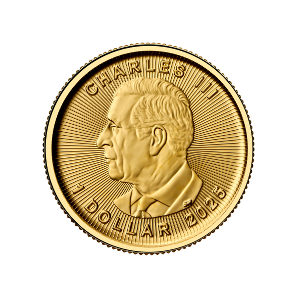 2025 1/4 OZ CANADIAN GOLD MAPLE LEAF