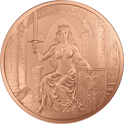 2026 1/2 oz Copper Round Germania