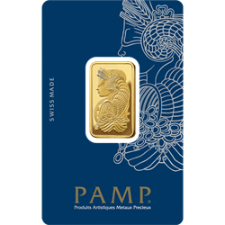 1/2 OZ GOLD BAR PAMP FORTUNA