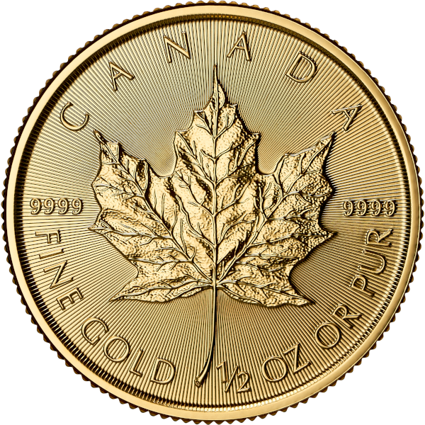 CANADIAN GOLD - 2026 1/2 OZ CANADIAN GOLD MAPLE LEAF - .5GML26