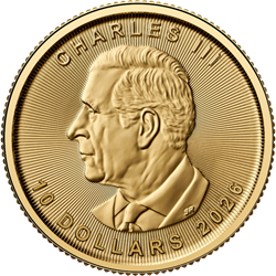 2026 1/4 oz Canadian Gold Maple Leaf