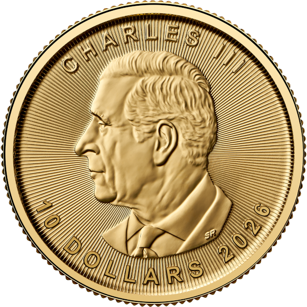 CANADIAN GOLD - 2026 1/4 OZ CANADIAN GOLD MAPLE LEAF - .25GML26