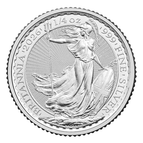 BRITISH SILVER - 2026 1/4 OZ GREAT BRITAIN SILVER BRITANNIA - .25SBR26