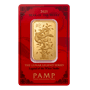 1 OZ GOLD BAR PAMP LUNAR WHITE SNAKE 