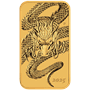2025 1 OZ GOLD PERTH MINT DRAGON RECTANGULAR COIN