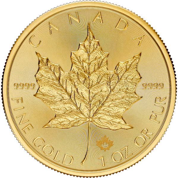 2026 1oz Canadian Gold Maple Leaf 