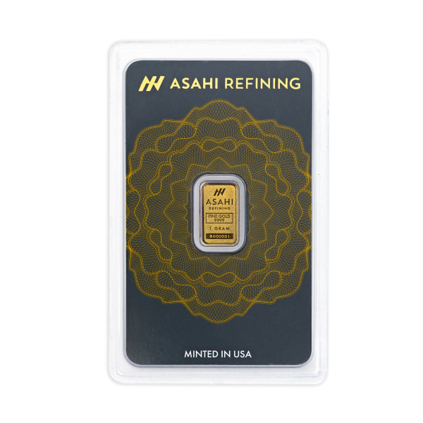 1 GRAM GOLD BAR ASAHI