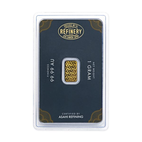 1 GRAM GOLD BAR ASAHI