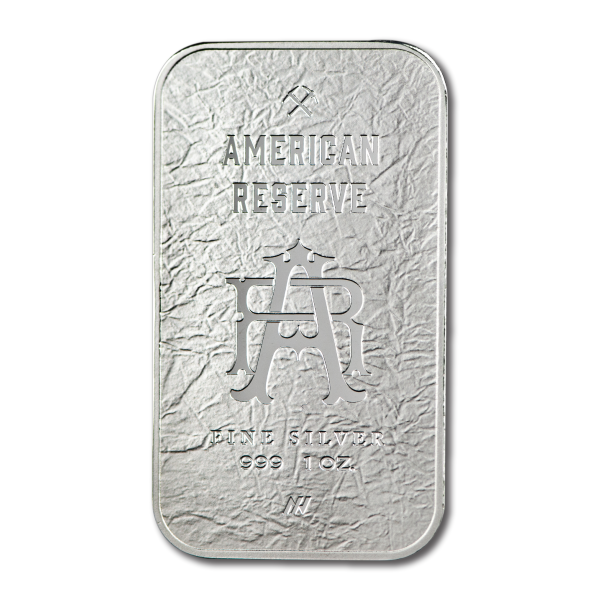 1 OZ SILVER BAR AMERICAN RESERVE COLUMBIA GODDESS ASAHI MINT