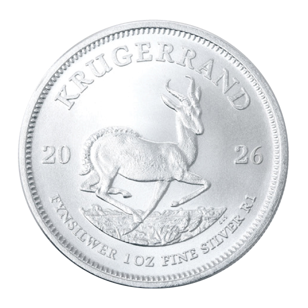 2026 1oz South African Silver Krugerrand 