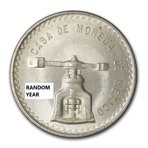 MEXICAN SILVER - 1 OZ MEXICAN STERLING SILVER ONZA CASA DE MONEDA - 1SMXO