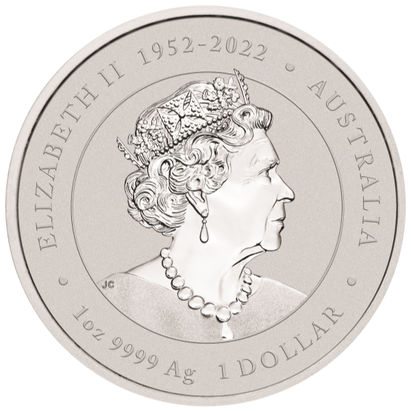 AUSTRALIAN SILVER - 2024 1 OZ PERTH MINT SILVER DRAGON (LUNAR SERIES) - 1SPDR24