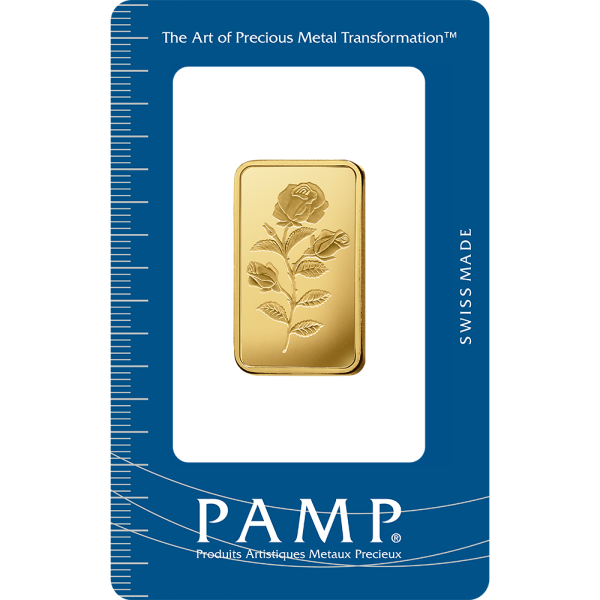 20 GRAM GOLD BAR PAMP ROSA