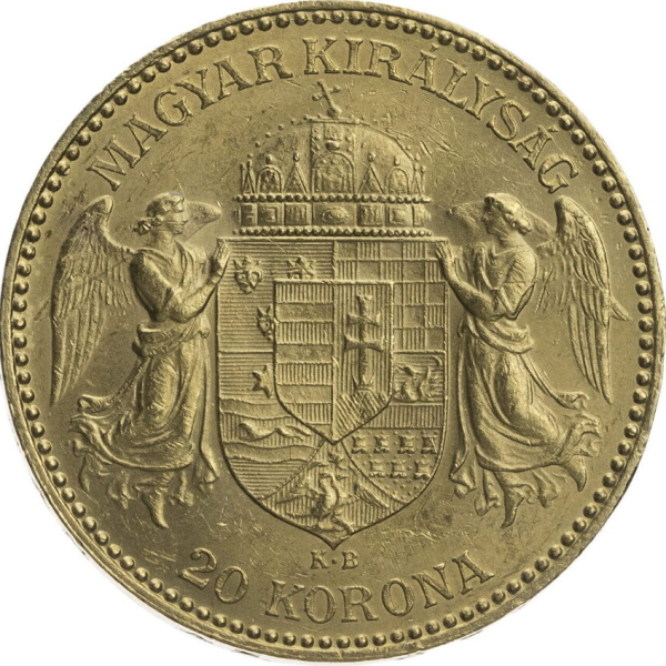 20 KORONA HUNGARIAN GOLD COIN
