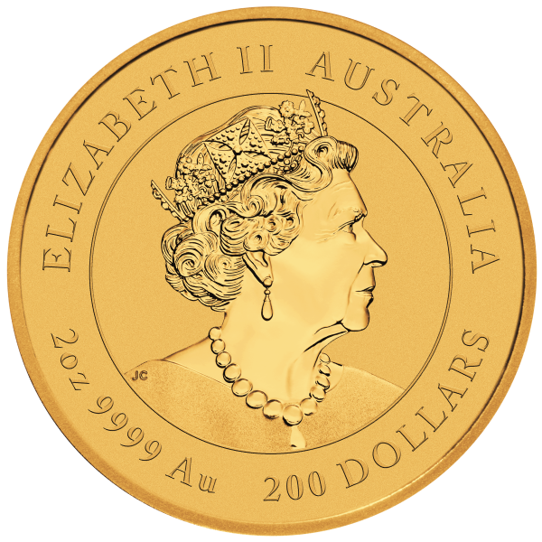2023 2 OZ PERTH MINT GOLD RABBIT