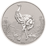 2024 2 OZ PIEDFORT AUSTRALIAN SILVER EMU MOTHER AND BABY