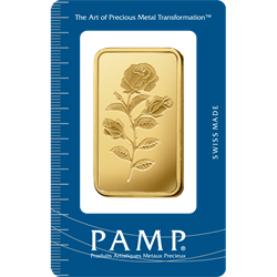 50 GRAM GOLD BAR PAMP ROSA