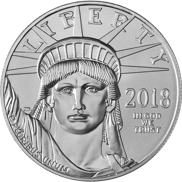 AMERICAN PLATINUM EAGLE - 2018 1 OZ AMERICAN PLATINUM EAGLE - 1PTE18