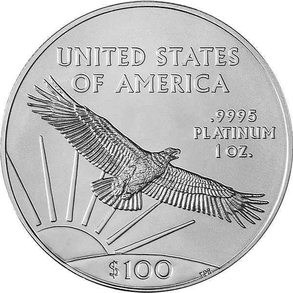 AMERICAN PLATINUM EAGLE - 2018 1 OZ AMERICAN PLATINUM EAGLE - 1PTE18