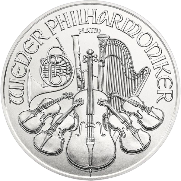 AUSTRIAN PLATINUM  - 1 OZ AUSTRIAN PLATINUM PHILHARMONIC - 1PTPH