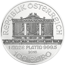 1 oz Austrian Platinum Philharmonic