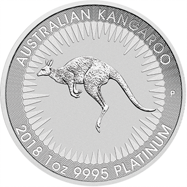 AUSTRALIAN PLATINUM - 2018 1 OZ AUSTRALIAN PLATINUM KANGAROO - 1PTKA18