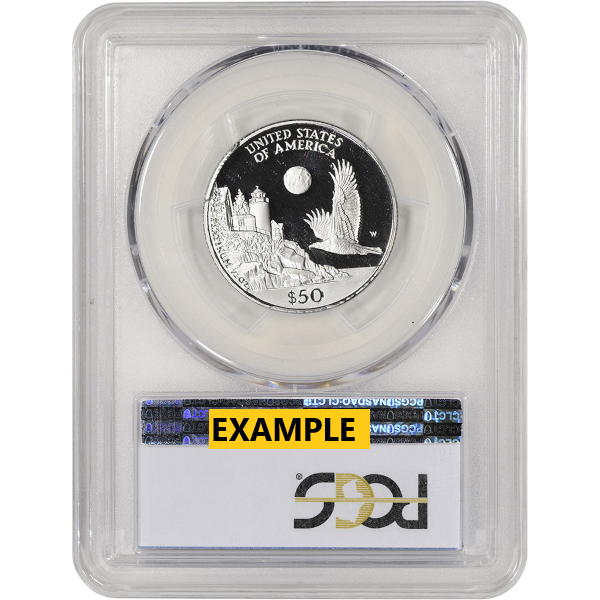 AMERICAN PLATINUM EAGLE - 1/2 OZ AMERICAN PLATINUM PROOF EAGLE PCGS PF70 - .5PTEP70PR