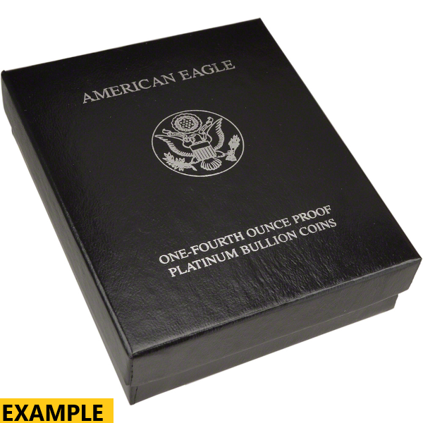 AMERICAN PLATINUM EAGLE - 1/4 OZ AMERICAN PLATINUM EAGLE PROOF - .25PTEPR