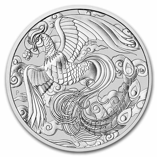 AUSTRALIAN PLATINUM - 1/4 OZ PLATINUM AUSTRALIAN MYTHICAL CREATURES PHOENIX - .25PTPHX