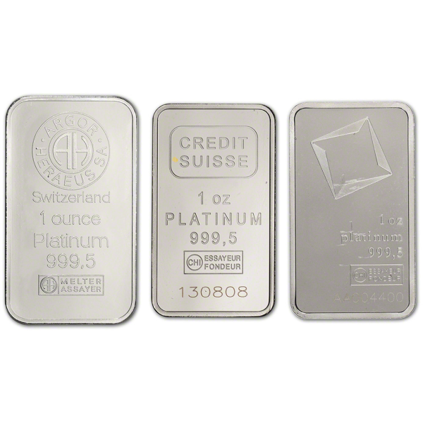 1 OZ PLATINUM BAR