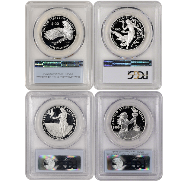 AMERICAN PLATINUM EAGLE - 1 OZ AMERICAN PLATINUM PROOF EAGLE PCGS PF70 - 1PTEP70PR