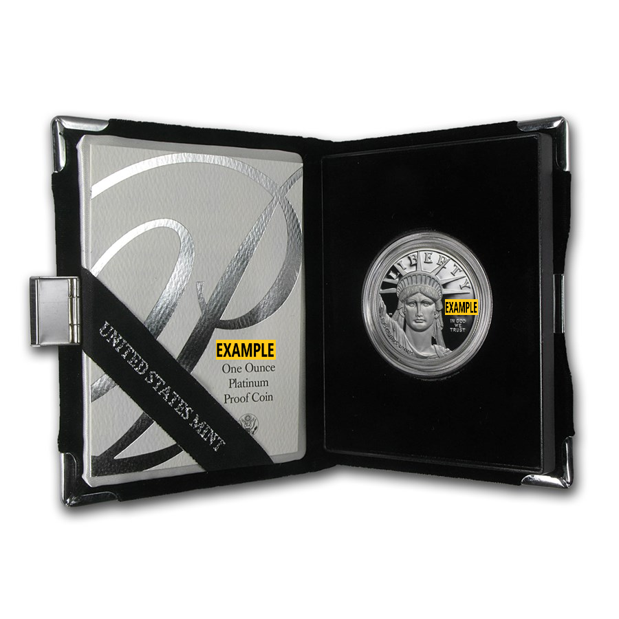 AMERICAN PLATINUM EAGLE - 1 OZ AMERICAN PLATINUM EAGLE PROOF WITH ORIGINAL BOX AND PAPERS - 1PRFPE