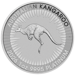 2026 1 oz Australian Platinum Kangaroo