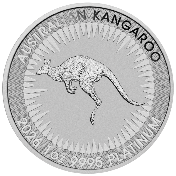 AUSTRALIAN PLATINUM - 2026 1 OZ AUSTRALIAN PLATINUM KANGAROO - 1PTKA26