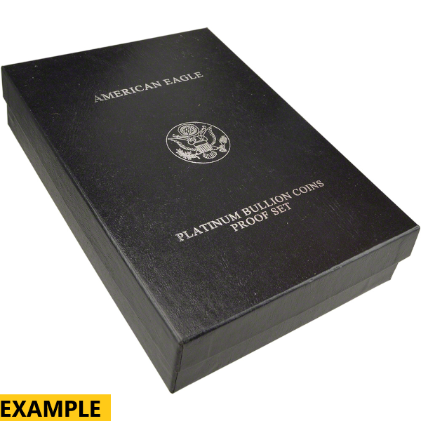 AMERICAN PLATINUM EAGLE - 4-PIECE AMERICAN PLATINUM EAGLE PROOF SET WITH ORIGINAL BOX AND PAPERS - 4PRFPESET