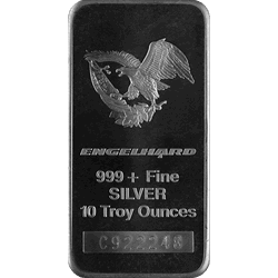 Engelhard 10 oz .999 Silver Bar