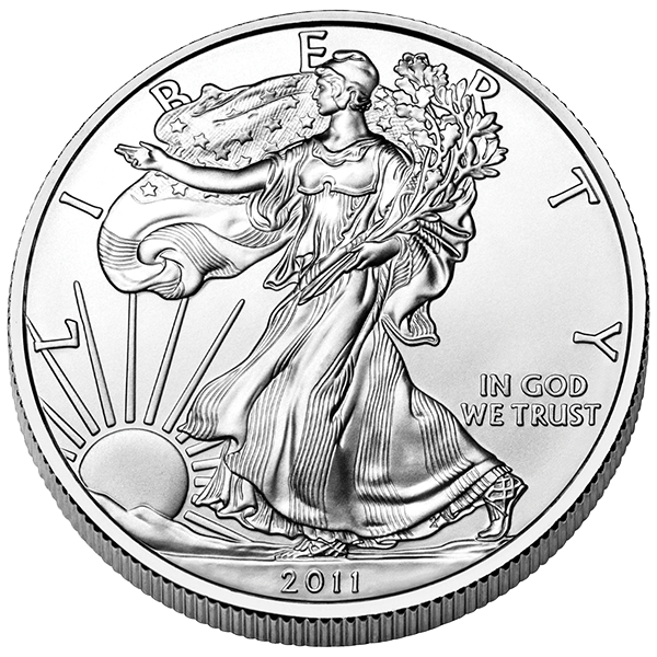 AMERICAN SILVER EAGLE - 2011 1 OZ AMERICAN SILVER EAGLE - 11SE