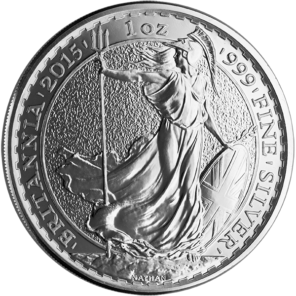1 OZ GREAT BRITAIN SILVER BRITANNIA