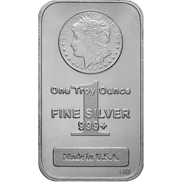 1 OZ SILVER BAR MORGAN