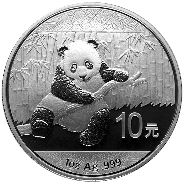 1 OZ CHINESE SILVER PANDA