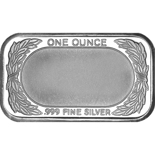SILVER BARS 1 OZ - 1 OZ SILVER BAR FLAG - 1SBFL