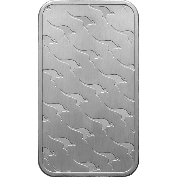 1 OZ SILVER PERTH MINT KANGAROO BAR