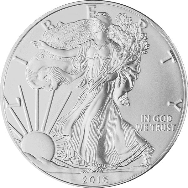 AMERICAN SILVER EAGLE - 2016 1 OZ AMERICAN SILVER EAGLE - 1SE16